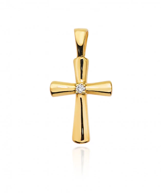 Zawieszka Bonore ze Złota próby 585 z diamentem 0,0145 ct 173215