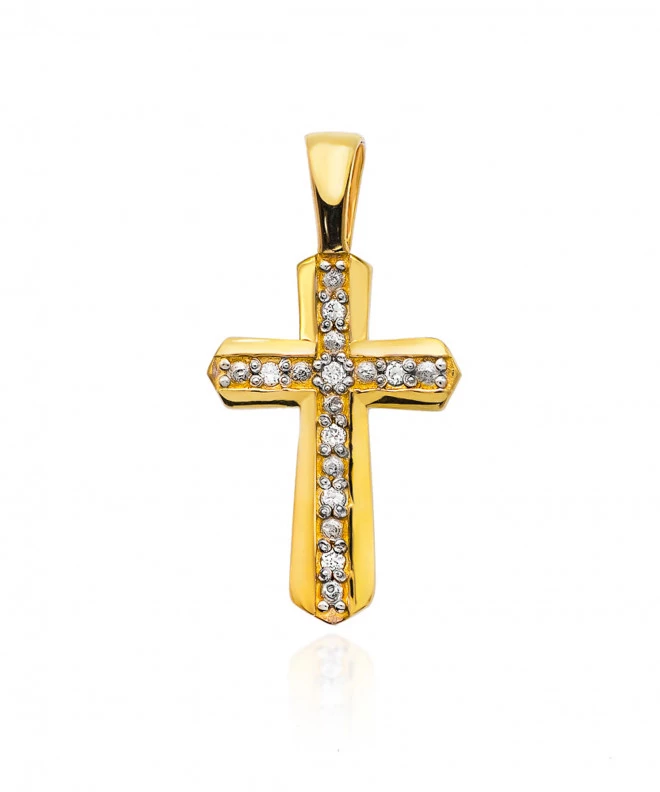 Zawieszka Bonore ze Złota próby 585 z diamentem 0,03 ct 173219