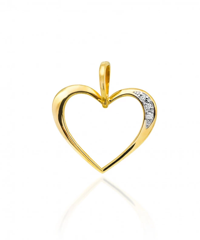 Zawieszka Bonore ze Złota próby 585 z diamentem 0,025 ct 173199