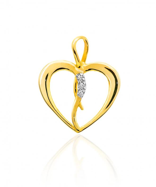 Zawieszka Bonore ze Złota próby 585 z diamentem 0,025 ct 173205