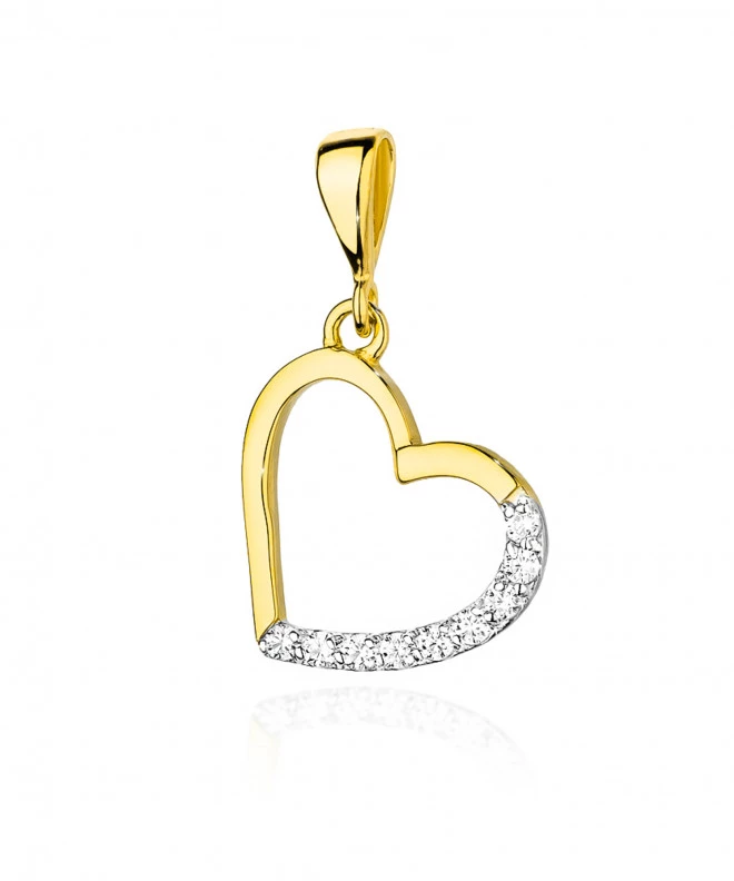 Zawieszka Bonore ze Złota próby 585 z diamentem 0,13 ct 173279