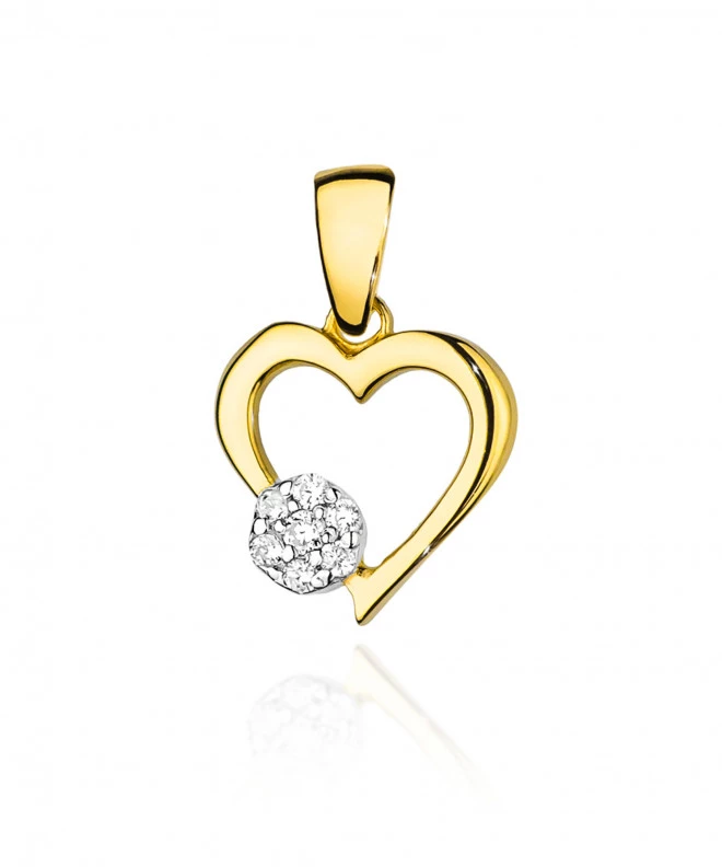 Zawieszka Bonore ze Złota próby 585 z diamentem 0,06 ct 173285
