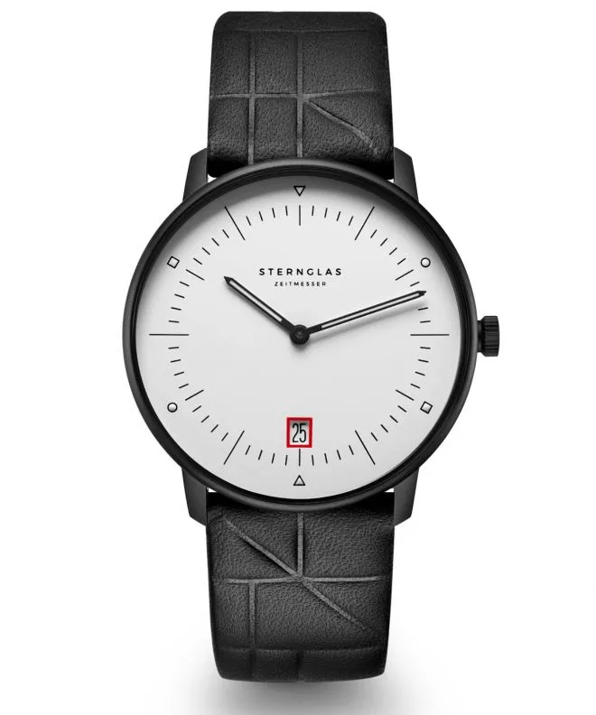 Zegarek męski Sternglas Naos Edition Bauhaus III LTD S01-NAB15-EB09