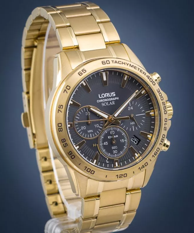 Zegarek męski Lorus Classic Solar Chronograph RZ508AX9