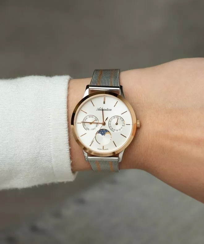 Zegarek damski Adriatica Moonphase A3174.R113QF