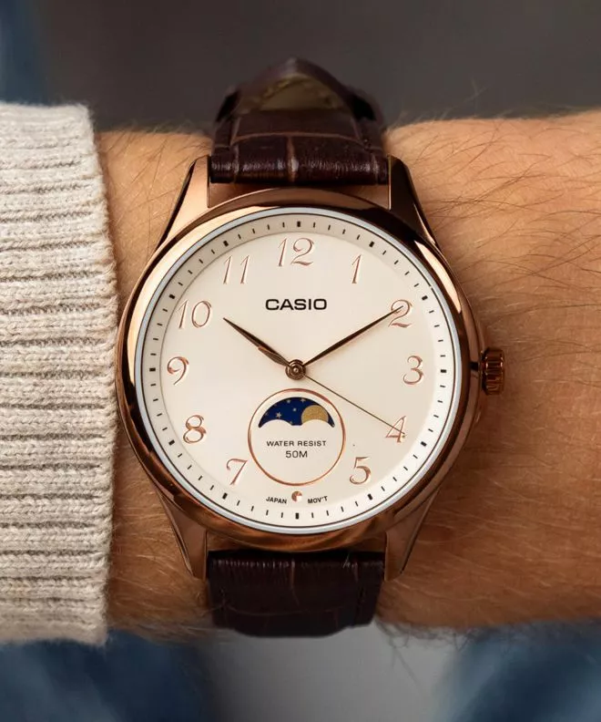 Zegarek męski Casio Classic Moonphase MTP-M110RL-5AER