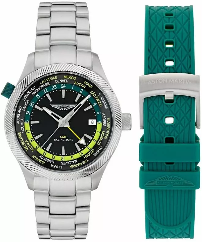 Zegarek męski Aston Martin Icon Gran Racer Zone SET MTIZ1F503