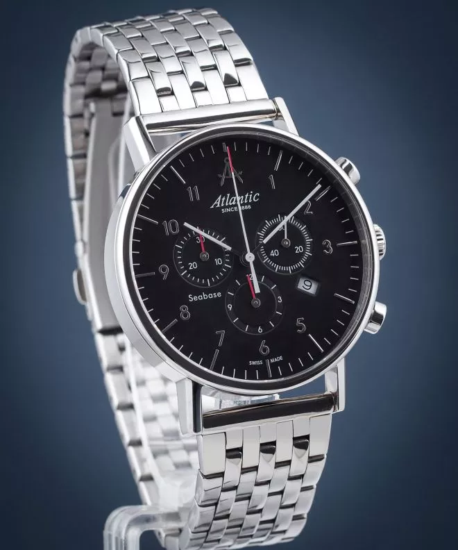 Zegarek męski Atlantic Seabase Chronograph 60457.41.65