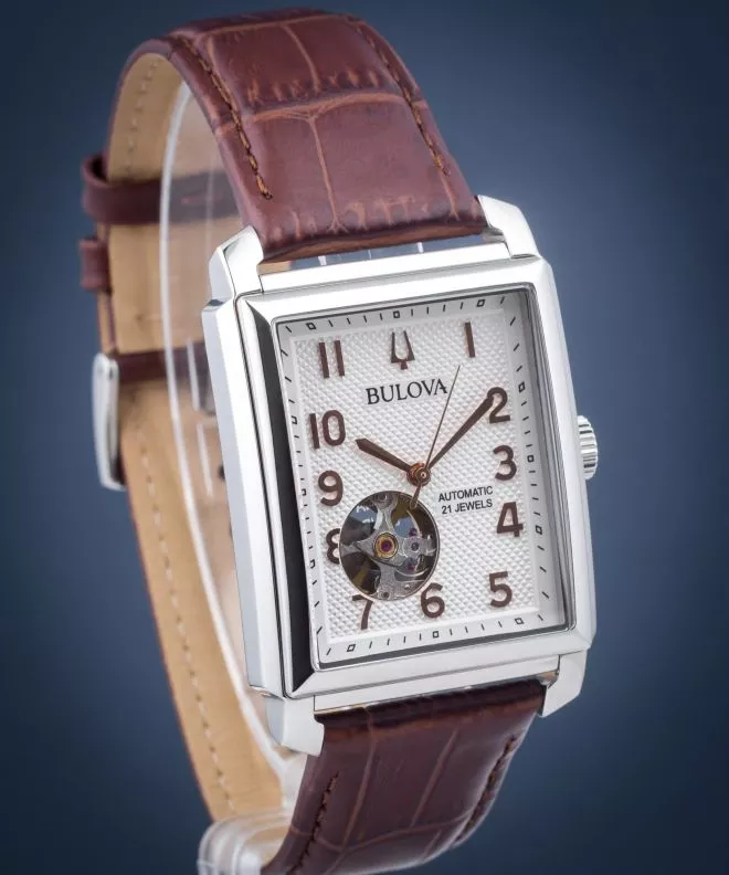 Zegarek męski Bulova Sutton Automatic Open-Heart 96A268