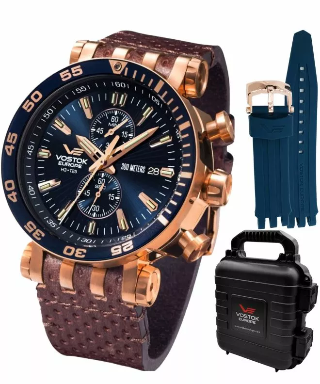 Zegarek męski Vostok Europe Energia Chrono Limited Edition VK61-575B590
