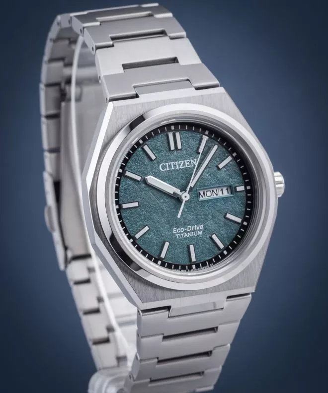 Zegarek męski Citizen Super Titanium Eco-Drive Zenshin AW0130-85X