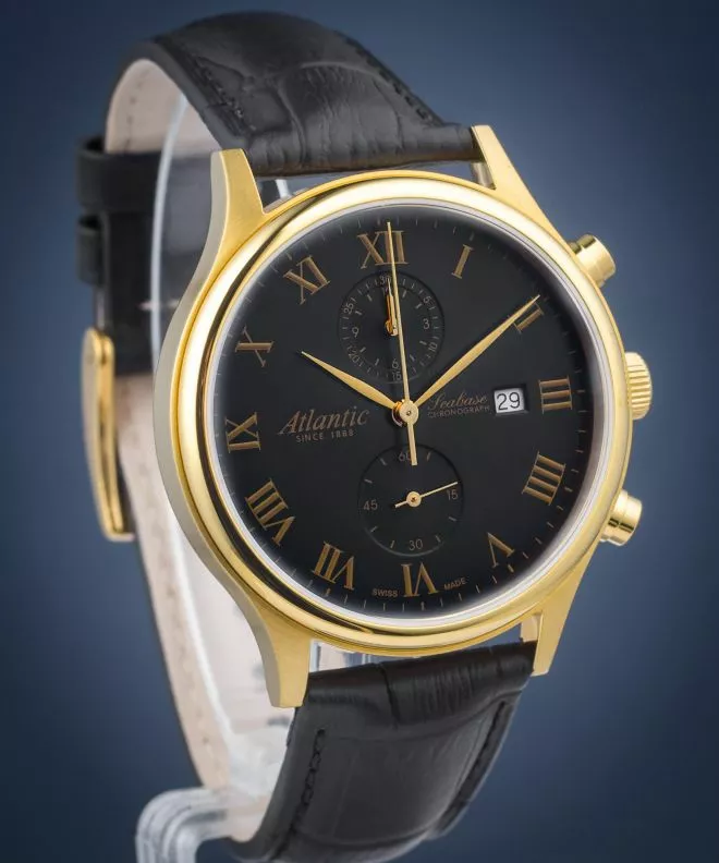 Zegarek męski Atlantic Seabase Chronograph 64452.45.68