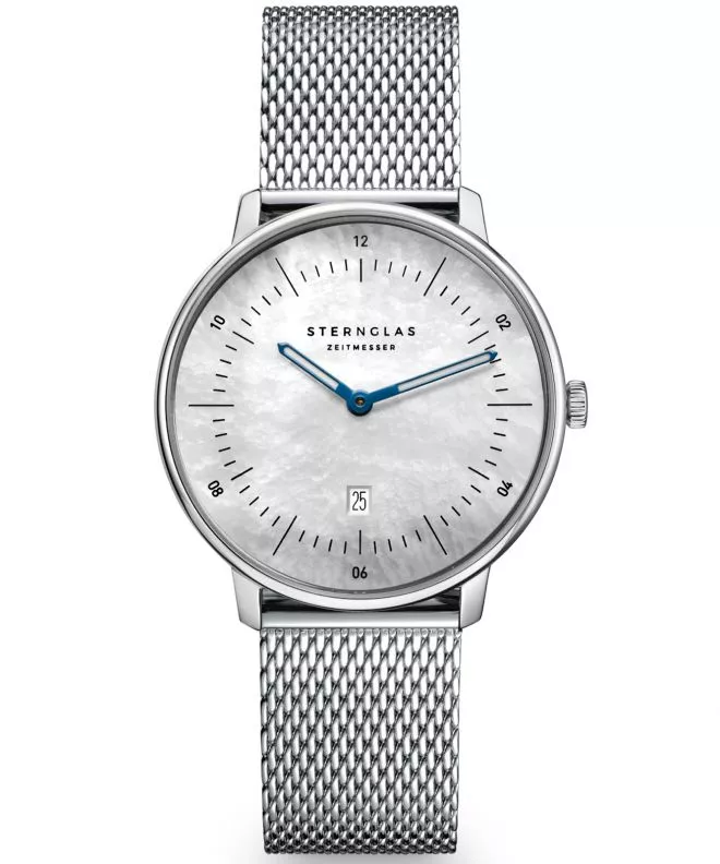 Zegarek damski Sternglas Naos XS Edition Mother Of Pearl S01-NDP01-MI01
