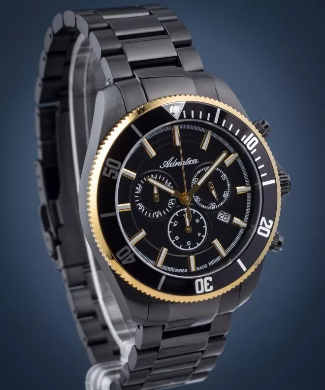 Zegarek męski Adriatica Chronograph A1139.B114CHN