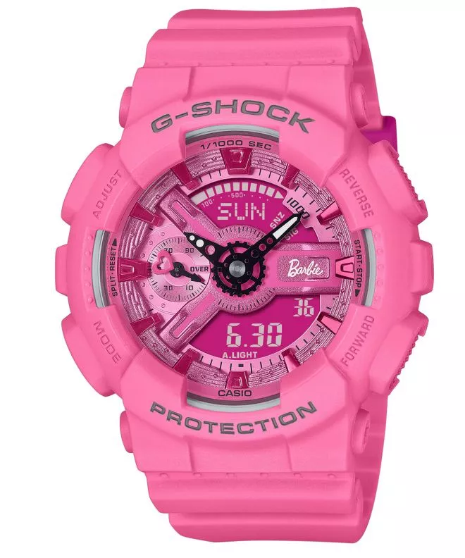 Zegarek damski Casio G-SHOCK Analog-Digital Barbie™ Collaboration GMA-S110BE-4AER