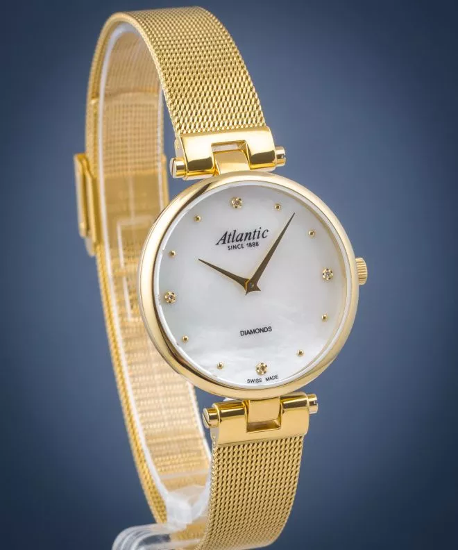 Zegarek damski Atlantic Elegance Royal Diamonds Edition 29044.45.07GMB
