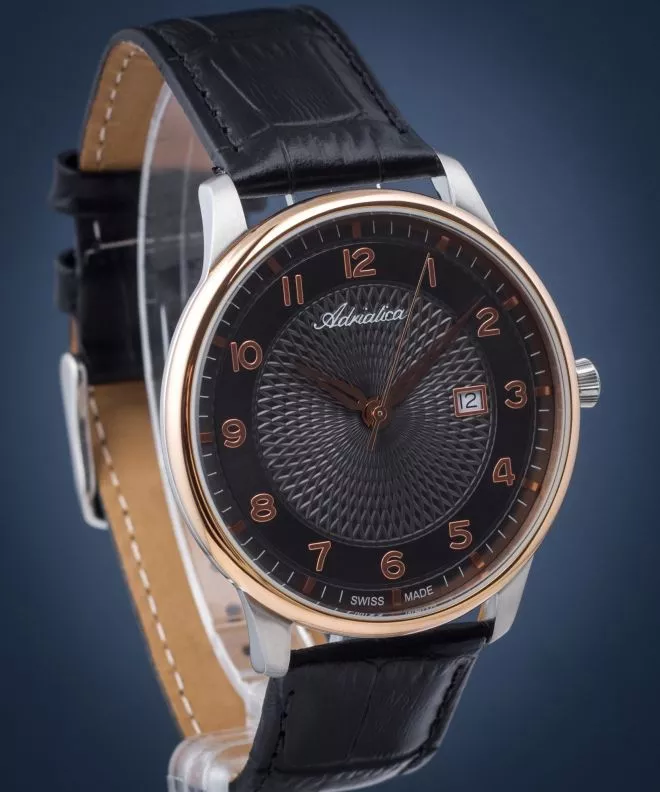Zegarek męski Adriatica Classic Sapphire A8269.R226Q