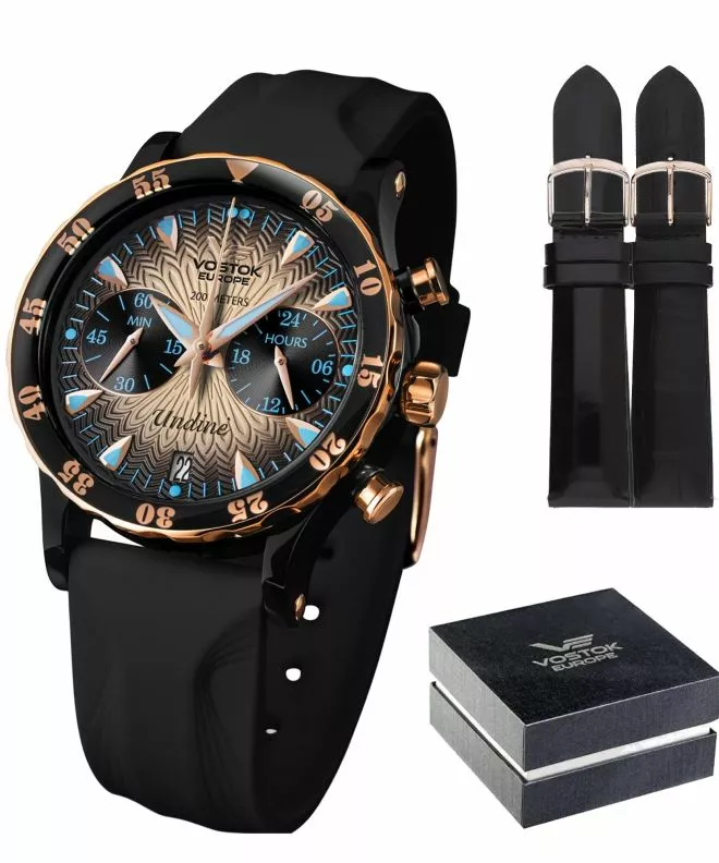 Zegarek damski Vostok Europe Undine Chronograph Limited Edition VK64-515E627