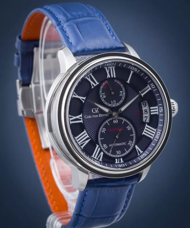 Zegarek męski Carl von Zeyten Münstertal Automatic CVZ0082BLS