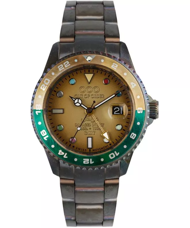 Zegarek męski Out Of Order Swiss GMT Marrakesh OOO.001-19.MA