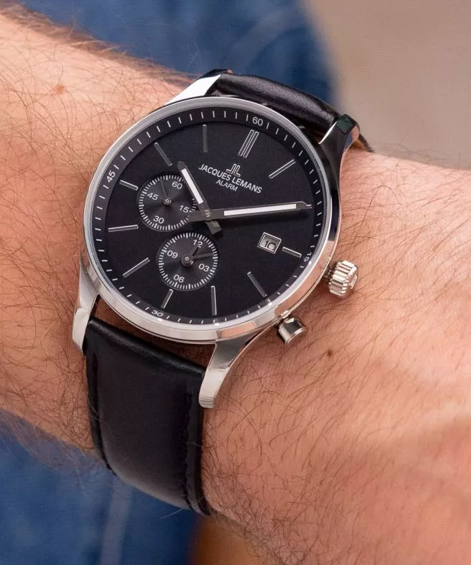 Zegarek męski Jacques Lemans London Alarm 1-2125A
