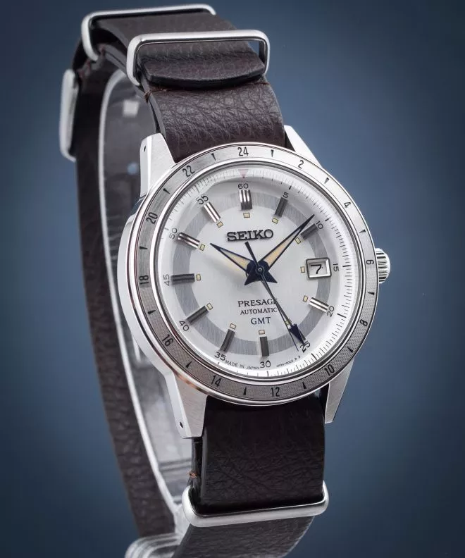 Zegarek męski Seiko Presage GMT 110 Anniversary Limited Edition SSK015J1