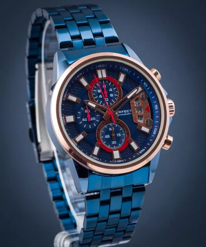 Zegarek męski Perfect Chronograph PF00572