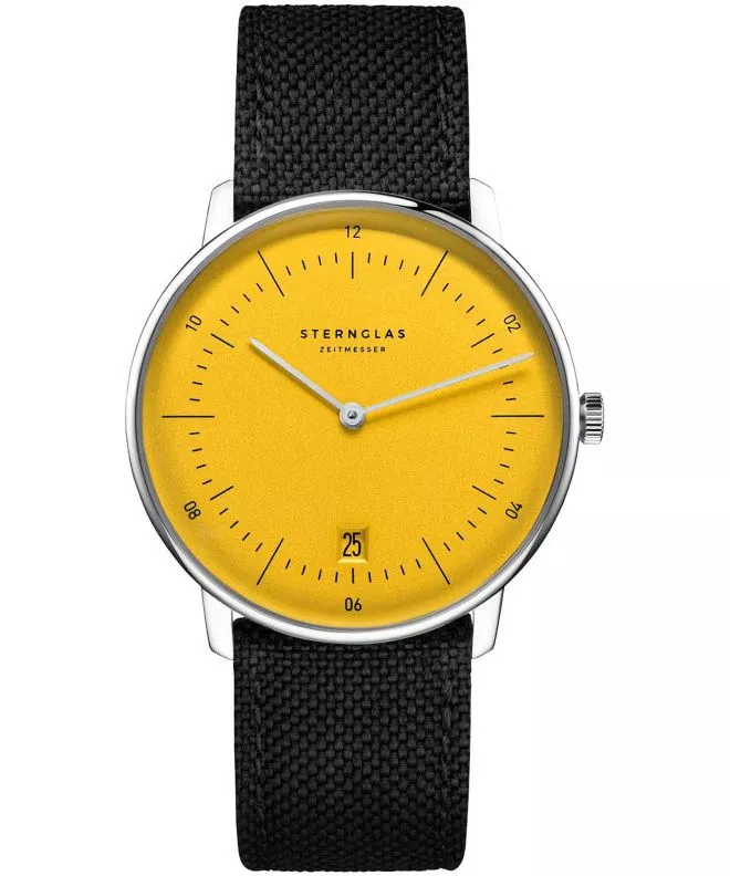 Zegarek męski Sternglas Naos Edition Yellow Limited Edition S01-NAY23-NY01