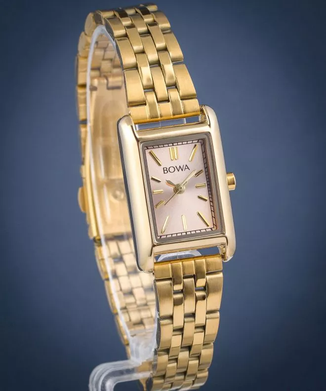 Zegarek damski BOWA Paris Pink-Gold Steel 20 PS194-124-144S