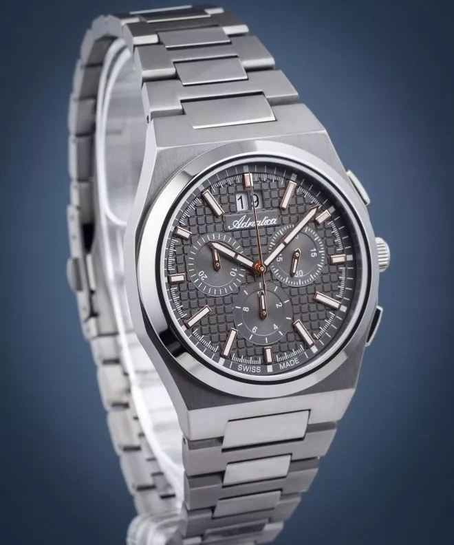 Zegarek męski Adriatica Chronograph A8326.S1R6CH