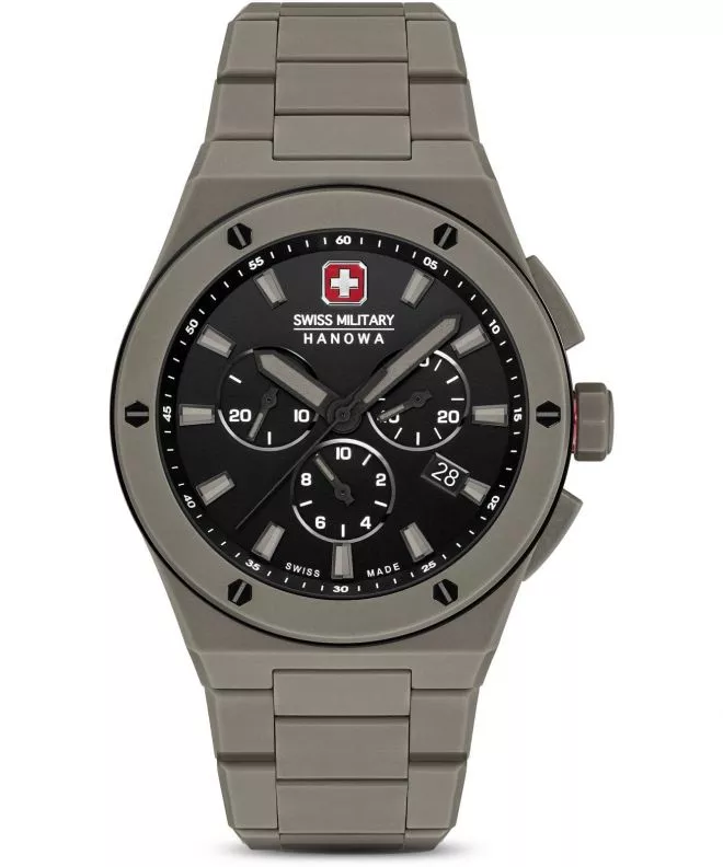 Zegarek męski Swiss Military Hanowa Sidewinder Chronograph Ceramic SMWGI0002285