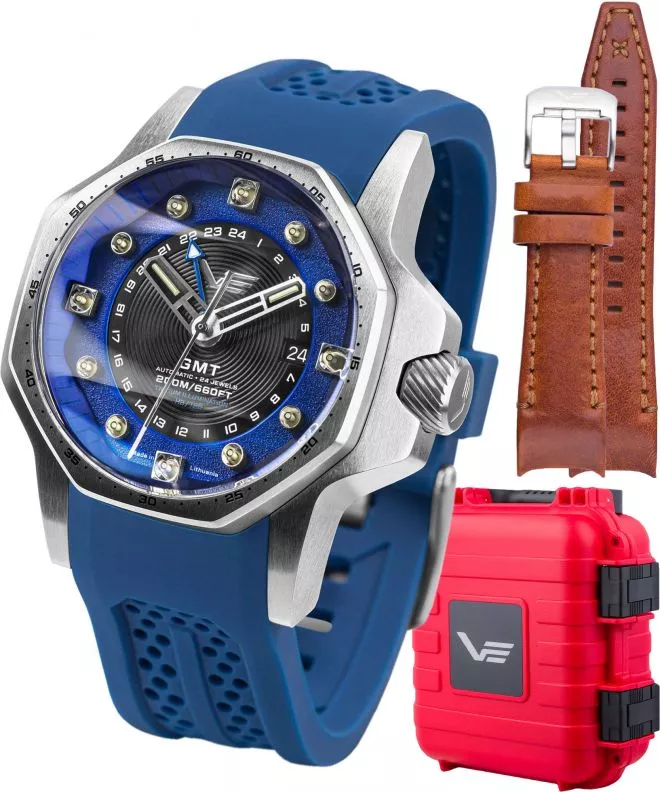 Zegarek męski Vostok Europe Atomic Age Fermi Line GMT Limited Editon NH34-640A701