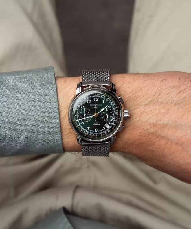 Zegarek męski Zeppelin LZ 126 Los Angeles Chronograph 7614M-4