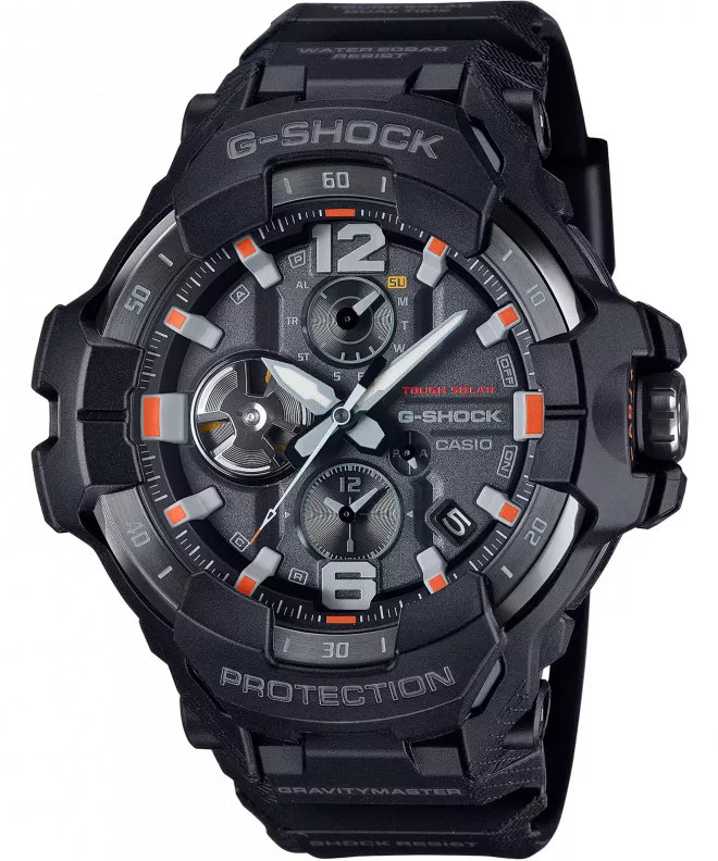 Zegarek męski Casio G-SHOCK Gravitymaster Dual Time Solar GR-B300EC-1AER