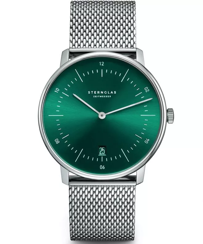 Zegarek męski Sternglas Naos Green Zeitmesser S01-NA08-MI04