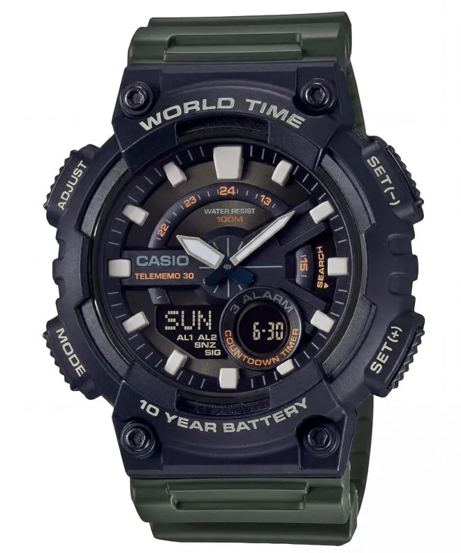 Zegarek męski Casio Collection Men AEQ-110W-3AVEF