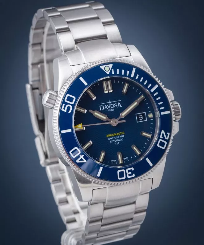 Zegarek męski Davosa Argonautic Lumis WaveSl Automatic 161.529.40W