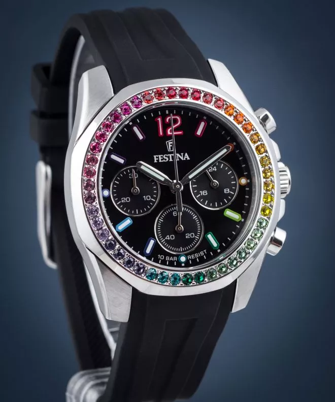 Zegarek damski Festina Boyfriend Chronograph F20610/3