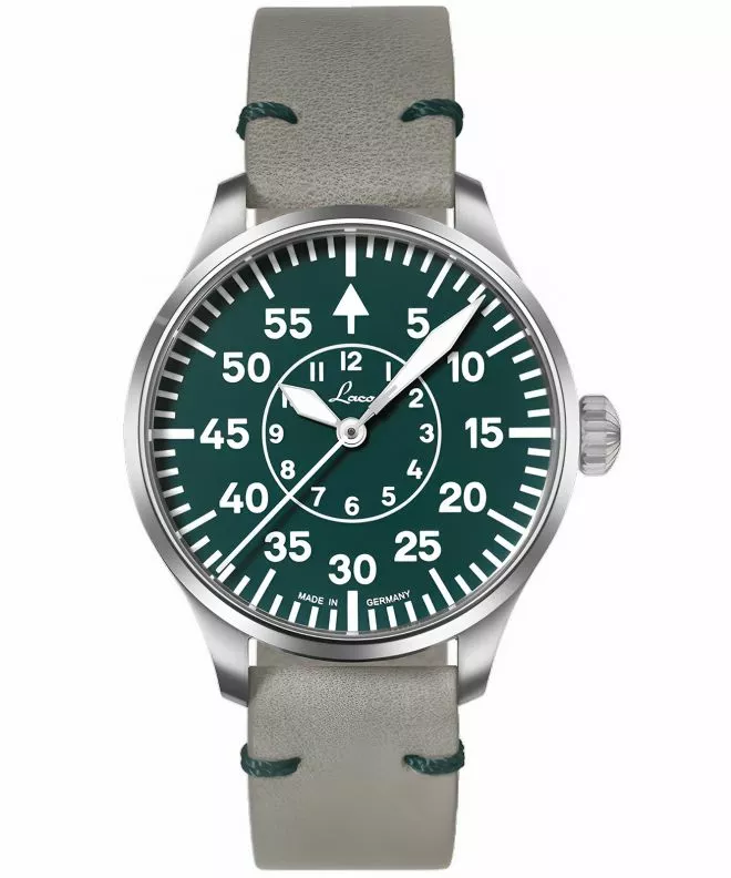 Zegarek męski Laco Aachen Grün Automatic Limited Edition LA-862190 (862190)