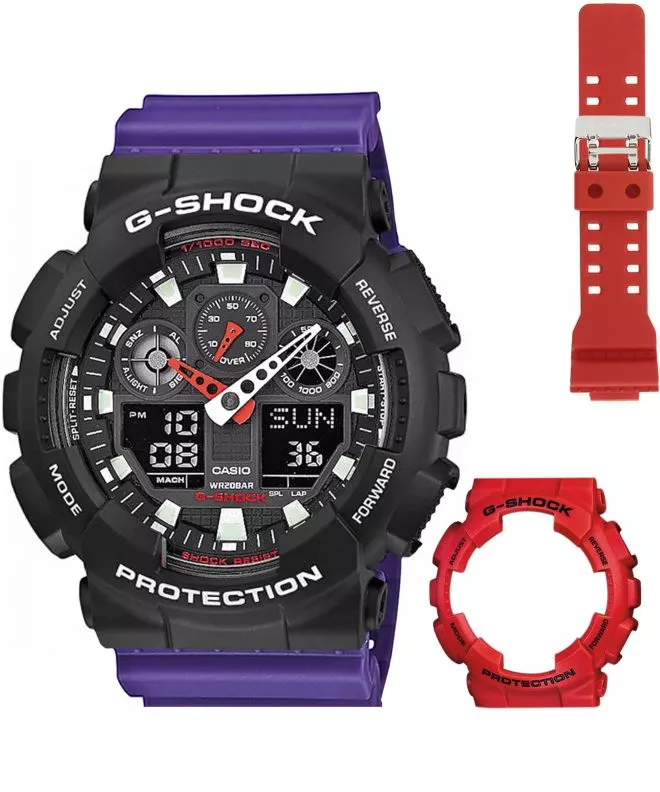 Zegarek Casio G-SHOCK Original GA-100 SET GA-100B-Set111