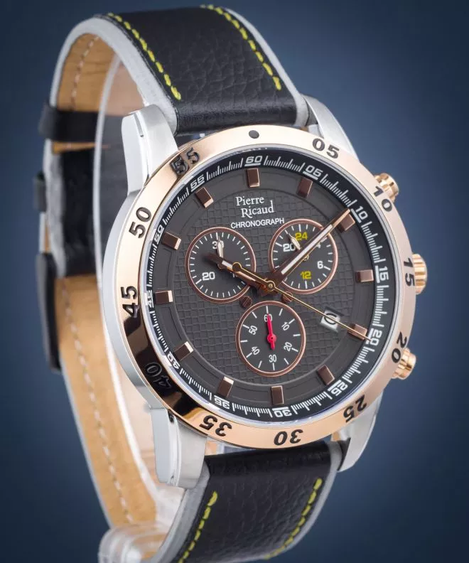 Zegarek męski Pierre Ricaud Chronograph P60033.R217CH