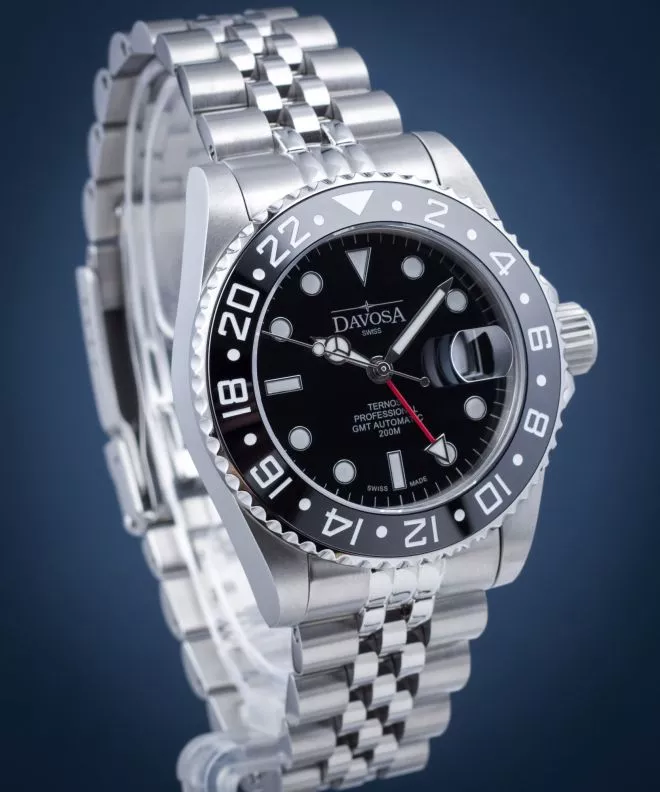 Zegarek męski Davosa Ternos Professional GMT WaveSl Automatic 161.571.05W