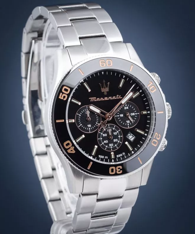 Zegarek męski Maserati Competizione Diver Chronograph Gift SET R8873600001