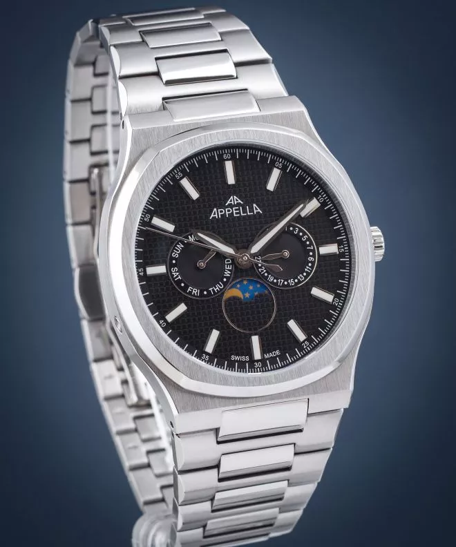 Zegarek męski Appella Moonphase L12006.5114QF