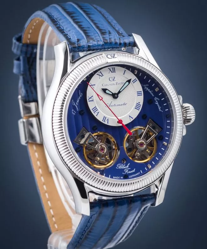 Zegarek męski Carl von Zeyten Waldhaus Automatic CVZ0084SBLS