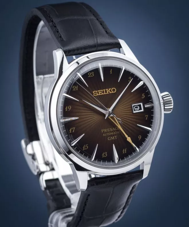 Zegarek męski Seiko Presage Automatic GMT SSK039J1