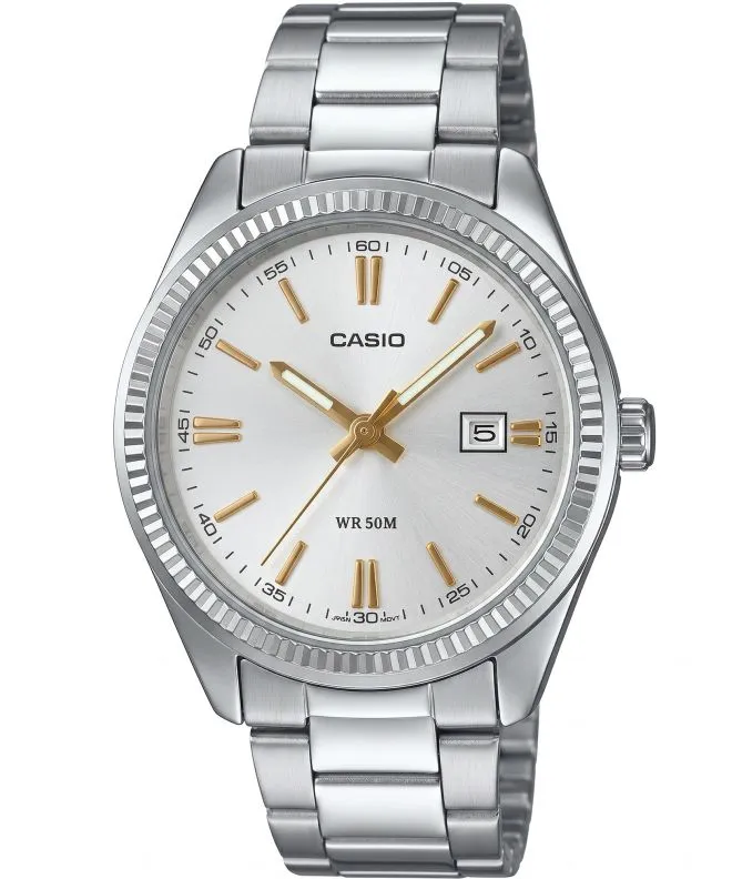 Zegarek męski Casio MTP biały MTP-1302D-7A2VEF