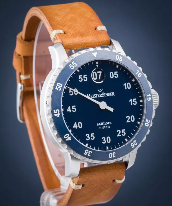 Zegarek męski MeisterSinger Salthora Meta X SAMX908_SVSL03
