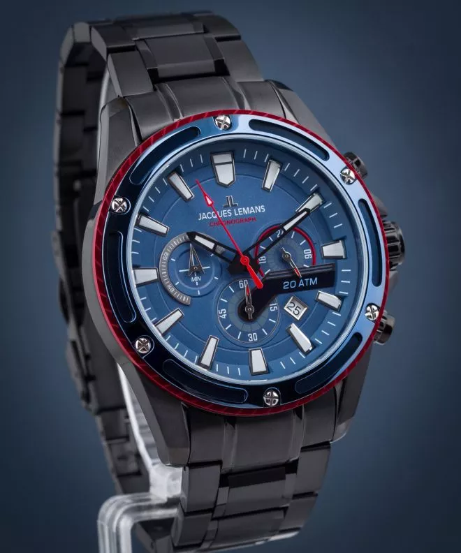 Zegarek męski Jacques Lemans Liverpool Chronograph 1-2141G