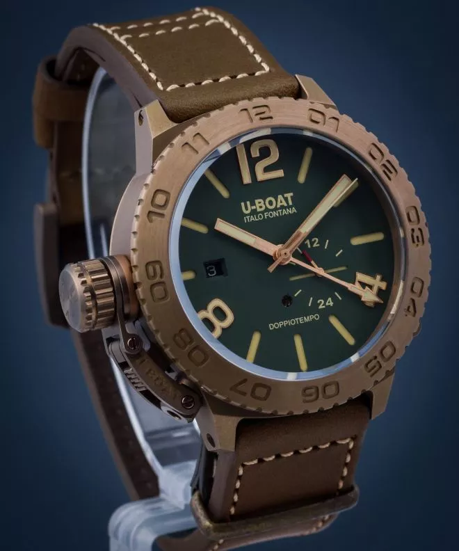 Zegarek męski U-BOAT Doppiotempo Bronzo GR 9088